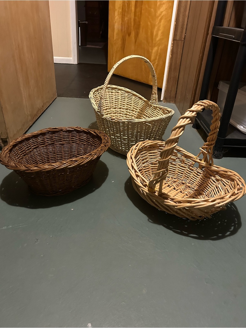 3 Wicker Baskets